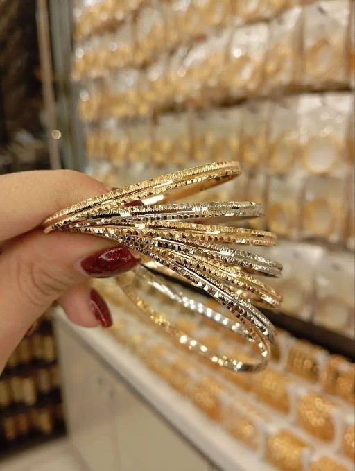 النگو طلاروس 7 تایی  کد 1811 - خرید آنلاین از گالری آداس